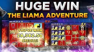 The Llama Adventure slot by JDB - HUGE WIN