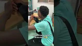 Ce prof qui te parle &agrave; la fin du cours