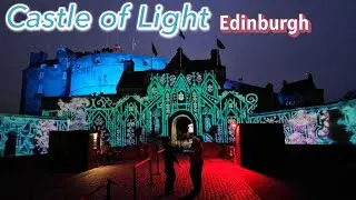 Castle of Light - Edinburgh, Scotland #travel #wanderlust #scotland #unitedkingdom #tourism #castle