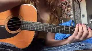 clementine by Elliot smith and I didn’t mess up until the VERY END and I haven’t folded my laundry