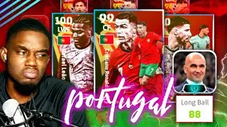 Prof Bof TRIES OUT THE PORTUGAL PACK & GETS FRUSTRATED by LONG BALL Team Playstyle😠