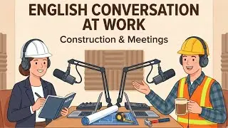 English Conversation at Work | Speak English Practice  | The English Mindset