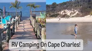 We&rsquo;re Back At It! RV Camping In The Fall At Cape Charles || Cape Charles/Chesapeake Bay KOA Resort