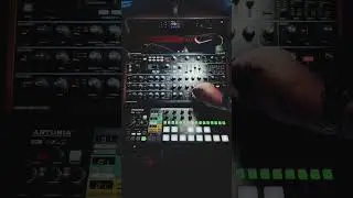 🎶 Unlock lush, evolving textures on Novation Peak! Detuned saws + filter + s&h = expressive sounds!
