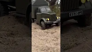 ГАЗ 63. Перший виїзд #rc#rcoffroad#застрял#рекомендации#kraz#history#rccars