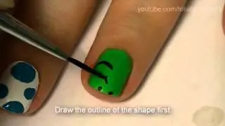 Yoshi Nail Art