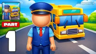 Terminal Master - Bus Tycoon - Gameplay Walkthrough Part 1 - New Bus Terminals (iOS, Android)