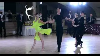 Богдан Лоюк и Борисова Виктория Dnepr Trophy Юниоры 2D La.