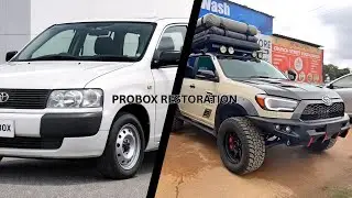 Ep 1 Probox Bentayga restoration/ transformation 