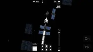 Completing my Huge Space Station in Spaceflight Simulator