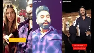 Parmish Verma Fun With Sonam Bajwa, Desi Crew on Singham Movie Shoot