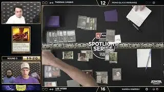 Magic Spotlight: Secret Lair | Modern | SCG CON Indianapolis | Day 1 Mono B Midrange vs Mardu Energy