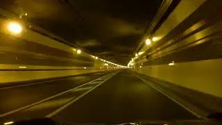 Somport Tunnel, Pyrenees Driving from France into Spain