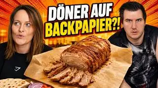 Der virale Backpapier-D&ouml;ner &ndash; wir probieren&rsquo;s aus! 😂D&ouml;nerfleisch selber machen 🌯