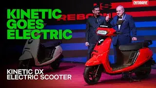 Kinetic Returns with an Electric Twist | DX Scooter Walkaround & Specs | OVERDRIVE