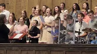 Gods Acres Youth Choir sings about how that Gods Blood will Never Lose its Power