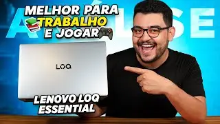 Melhor Notebook Gamer CUSTO BENEFICIO? Lenovo LOQ-E Unboxing An&aacute;lise e Desmontagem