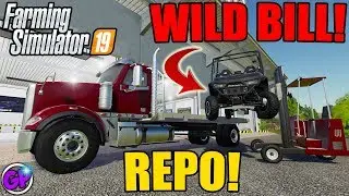 WILD BILL REPO FS19 FLATBED MOD FARMING SIMULATOR 19 GARRETT PLAYS REPO CHAIN FARMING SIMULATOR 2019