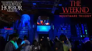 The Weeknd Nightmare Trilogy - Halloween Horror Nights 2024 - Universal Hollywood  #hhn