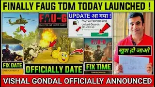 FINALLY FAUG TDM RELEASE DATE TODAY ? FAUG TDM UPDATE FAUG NEW UPDATE | FAUG UPDATE NEWS TODAY