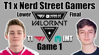 T1 vs IMT Lower Bracket Finals | T1 x Nerd Street Gamers Valorant Showdown | Valorant Tournament