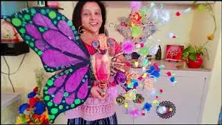 Bottle Vs Butterfly Making Idea #diy #recycledart #youtube