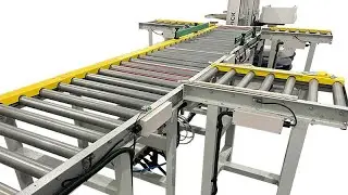 Poly V-belt Driven 24 VDC Motorized Roller Conveyor for Storage Warehouse with AGV Vertical Picker
