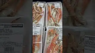 King Crab at Costco #kingcrab #costco #crablegs #ontario #canada #youtubeshorts #shorts #seafood