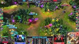 Team Fire vs Team Ice - Hexakill - 2014 All Star