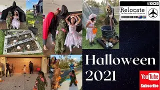Halloween Vlog 2021| South Africans in Australia| The Rampa Family| D.I.Y Relocation Platform