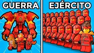 ¡Construí un enorme ejército de KAI de Ninjago!