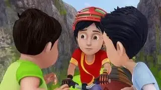 Happy Cartoon Boy Riding Bicycle | Fun Cycling Adventure for Kids