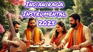 Healing Ragas - Sitar Tabla - Brindavan Sarang - Classical Instrumental Fusion 2025