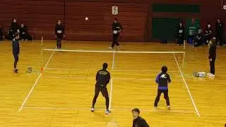 2025年11月24日　第19回サークル・クラブ対抗ミニテニス大会 予選　秋田愛好会 × スマイルB