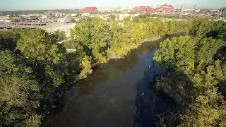 Fordson Island and the Rouge River