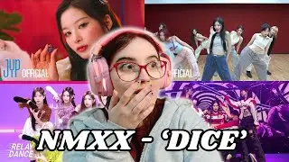 NMIXX | 'Dice' MV + Dance Practices + Relay Dance + Live Performance | Reaction