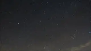 Stargazing | Night Sky Timelapse | Watch the Stars and Satellites while Clouds pass by
