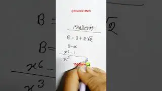 Math Challenge 45 | #maths #mathematics #mathgame #mathshorts #mathstricks #geniusmindset #EmonSir