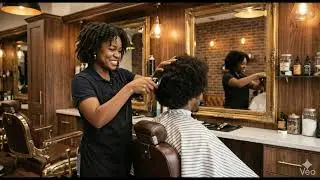 When the Vibe Matches the Cut | Afro Beats x Barber Culture