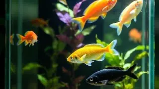 Fish Aquarium tank with Colour Fish