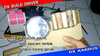Kamen Rider Build DX BUILD DRIVER dari kardus Fase 1