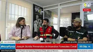 🔴 #EnVivo en #HoraPunta Ronald Valenzuela y Joaquin Bonilla CONAF