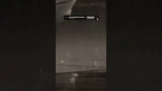 🌧️ Sounds Of Hammering Rain. The Beauty Of The Heavy Rain On The Highway At Night.