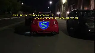 SRS AXLEBACK QUAD TIP EXHAUST BURNT BURN 4