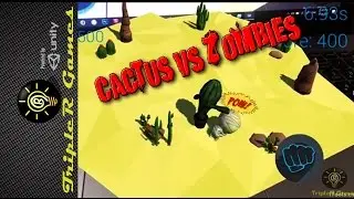 [Unity 5] Cactus VS Zombies AR - Augmented Reality mobile game