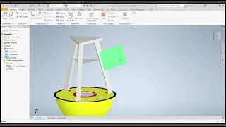 Add a Vertical/Horizontal panel on an existing model using CAD Inventor.(Assembly)