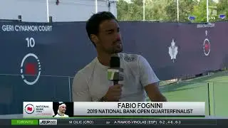 Fabio Fognini: 2021 Toronto First Round Win Interview