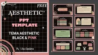 Aesthetic Cute PPT  - Tutorial #pptaesthetic #vintage #freeppttemplate #vintageppt