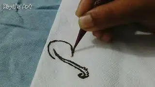 Alphabet Mehedi Designs For Hands || B Alphabet Tattoo Designs || Riya's Art ||