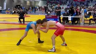 TNR Ceyrat 2023 Finale U17 55kg: CHEYNOUX Gaspard - BITMURZAEV Bayssangour 1ere partie